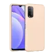 Xiaomi Redmi 9T Kılıf Nano içi Kadife Silikon - Pudra