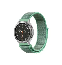 Watch 22mm Hasırlı Cırtcırtlı Kordon - Turkuaz1