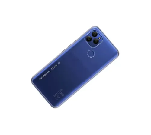 General Mobile GM 22 Kılıf Lüx Şeffaf Silikon