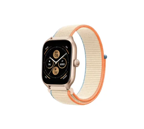 Watch 22mm Hasırlı Cırtcırtlı Kordon - Krem