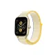 Watch 22mm Hasırlı Cırtcırtlı Kordon - Beyaz