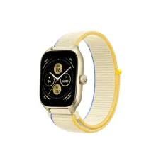 Watch 22mm Hasırlı Cırtcırtlı Kordon - Beyaz