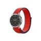 Watch 22mm Hasırlı Cırtcırtlı Kordon - Kırmızı