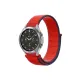 Watch 22mm Hasırlı Cırtcırtlı Kordon - Kırmızı