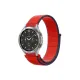 Watch 22mm Hasırlı Cırtcırtlı Kordon - Kırmızı
