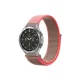 Watch 22mm Hasırlı Cırtcırtlı Kordon - Pembe