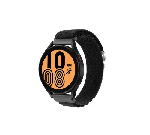 Watch 20mm KR410 Kumaş Kordon - Siyah