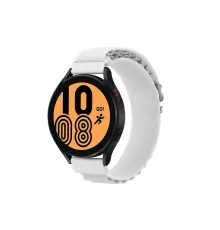 Watch 20mm KR410 Kumaş Kordon - Beyaz