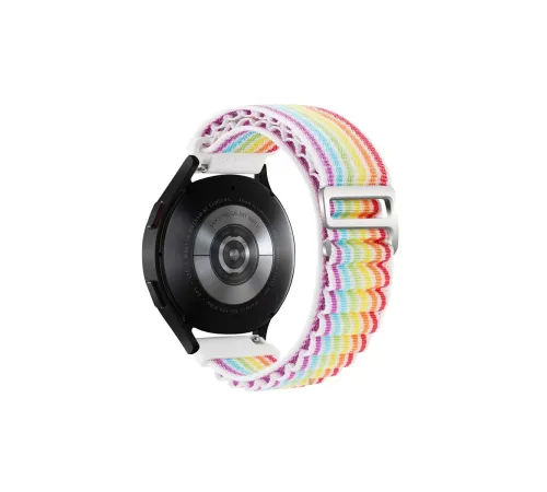 Watch 20mm KR410 Kumaş Kordon - Gökkuşağı