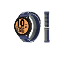 Watch 20mm KR410 Kumaş Kordon - Lacivert-Yeşil