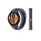 Watch 20mm KR410 Kumaş Kordon - Lacivert-Yeşil