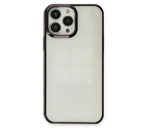 Apple iPhone 13 Pro Max Kılıf Element Silikon - Siyah