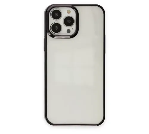 Apple iPhone 13 Pro Max Kılıf Element Silikon - Siyah