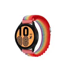 Watch 20mm KR410 Kumaş Kordon - Gökkuşağı 1