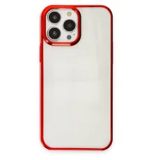 Apple iPhone 13 Pro Max Kılıf Element Silikon - Kırmızı