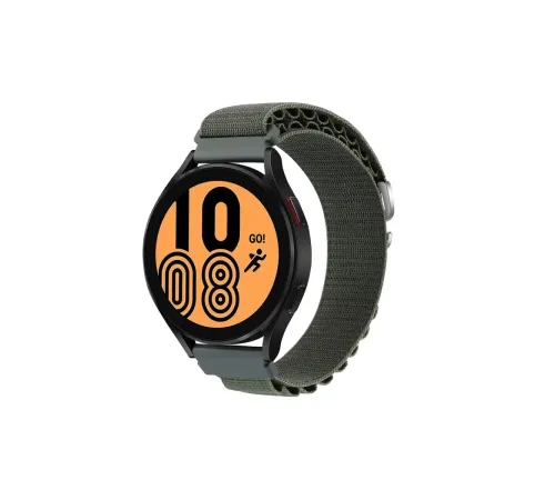 Watch 22mm KR410 Kumaş Kordon - Yeşil