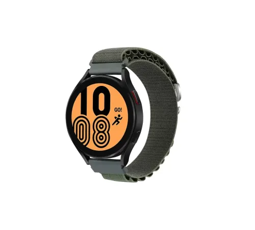 Watch 22mm KR410 Kumaş Kordon - Yeşil