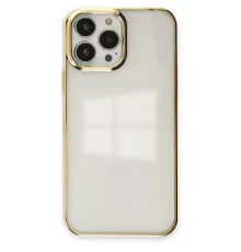 Apple iPhone 13 Pro Max Kılıf Element Silikon - Gold
