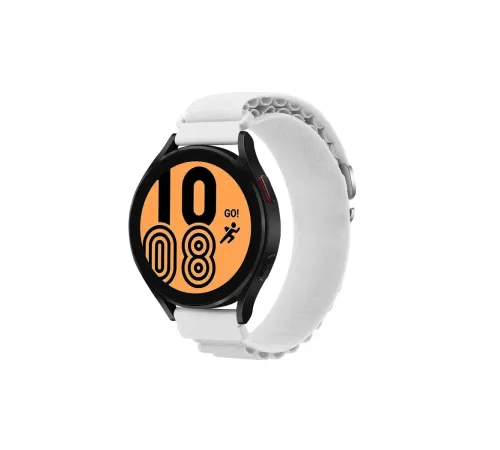 Watch 22mm KR410 Kumaş Kordon - Beyaz