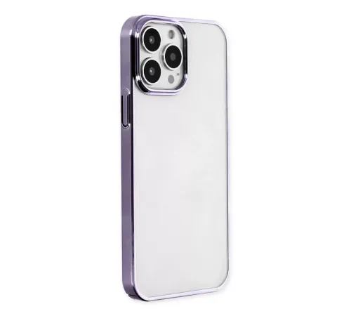 Apple iPhone 13 Pro Max Kılıf Element Silikon - Mor
