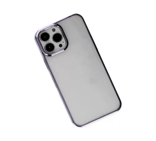 Apple iPhone 13 Pro Max Kılıf Element Silikon - Mor