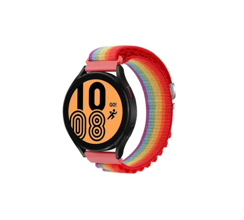 Watch 22mm KR410 Kumaş Kordon - Gökkuşağı 1
