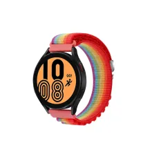 Watch 22mm KR410 Kumaş Kordon - Gökkuşağı 1