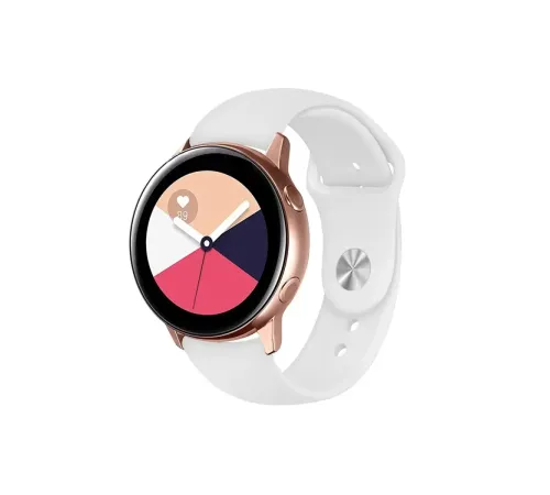 Watch 22mm Klasik Kordon - Beyaz