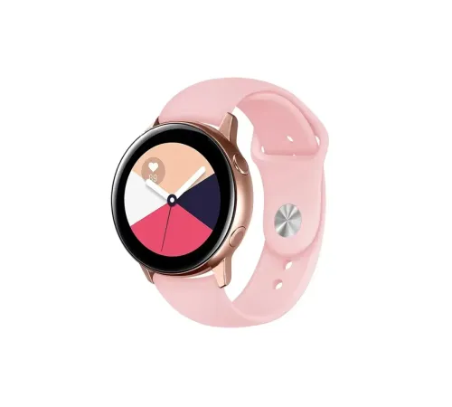 Watch 22mm Klasik Kordon - Pembe