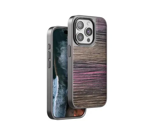 Apple iPhone 15 Pro Wave Kapak - Pembe