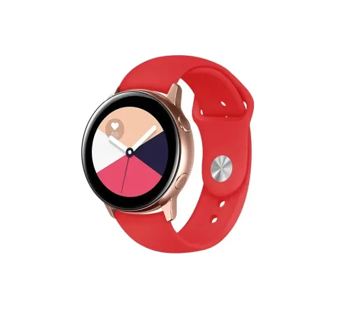 Watch 20mm Klasik Kordon - Kırmızı