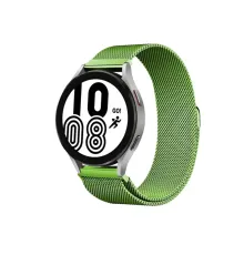 Samsung Galaxy Watch 4 Metal Mıknatıslı Kordon - Yeşil