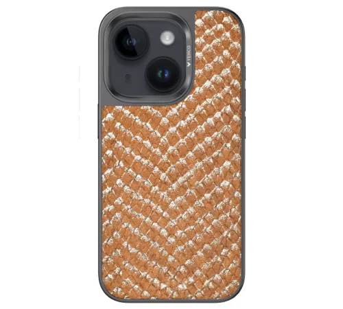Apple iPhone 15 Viper Kapak - Kahverengi