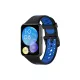 Huawei Watch Fit 2 Spor Delikli Kordon - Siyah-Mavi