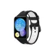 Huawei Watch Fit 2 Spor Delikli Kordon - Siyah-Beyaz