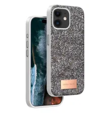 Apple iPhone 11 Bright Simli Kapak - Gümüş