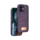 Apple iPhone 11 Bright Simli Kapak - Derin Mor