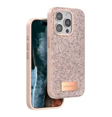 Apple iPhone 14 Pro Max Bright Simli Kapak - Pembe
