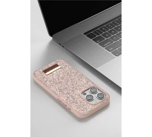 Apple iPhone 15 Bright Simli Kapak - Gümüş