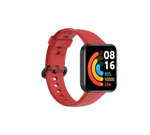Xiaomi Redmi Watch 2 Klasik Kordon - Kırmızı