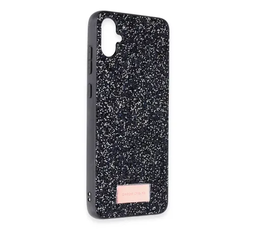 Samsung Galaxy A05 Bright Simli Kapak - Siyah