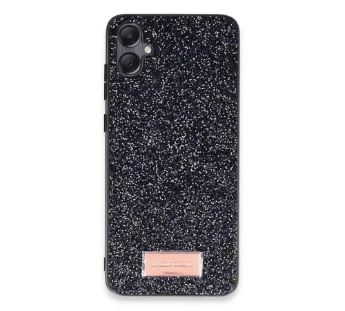 Samsung Galaxy A05 Bright Simli Kapak - Siyah