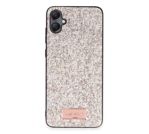 Samsung Galaxy A05 Bright Simli Kapak - Gold