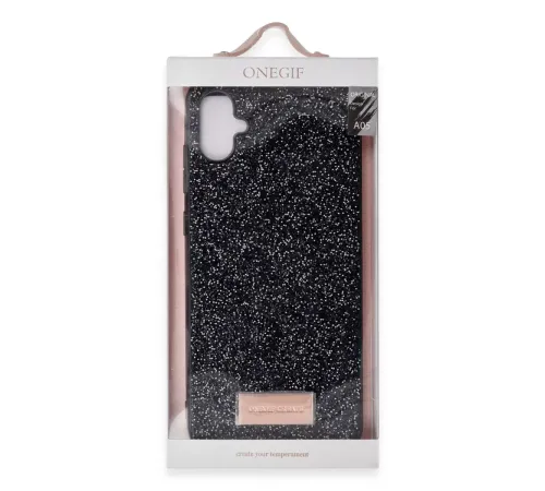 Samsung Galaxy A05 Bright Simli Kapak - Pembe
