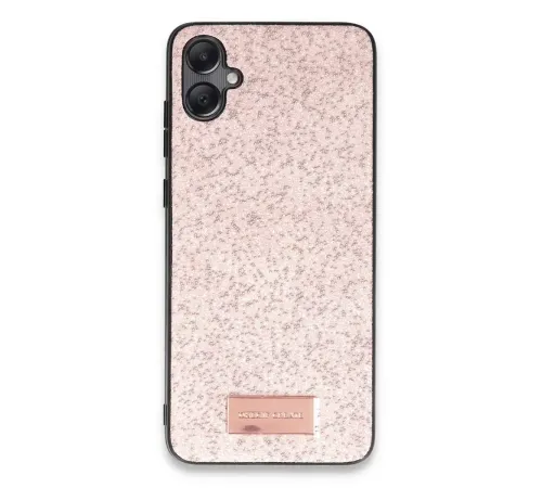 Samsung Galaxy A05 Bright Simli Kapak - Pembe
