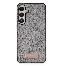Samsung Galaxy A05S Bright Simli Kapak - Gümüş