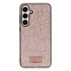 Samsung Galaxy A05S Bright Simli Kapak - Pembe