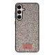 Samsung Galaxy A55 5G Bright Simli Kapak - Gold