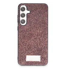 Samsung Galaxy A55 5G Bright Simli Kapak - Derin Mor
