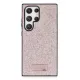 Samsung Galaxy S23 Ultra Bright Simli Kapak - Pembe